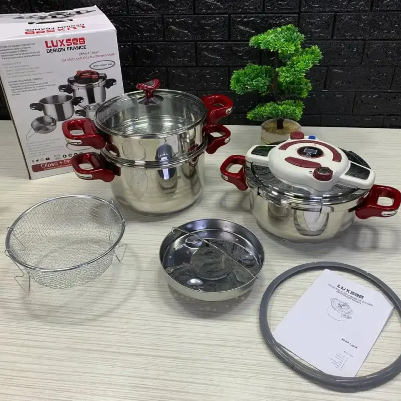 Pack Cocotte LUXSEB 9 Piece Clipso/Precision